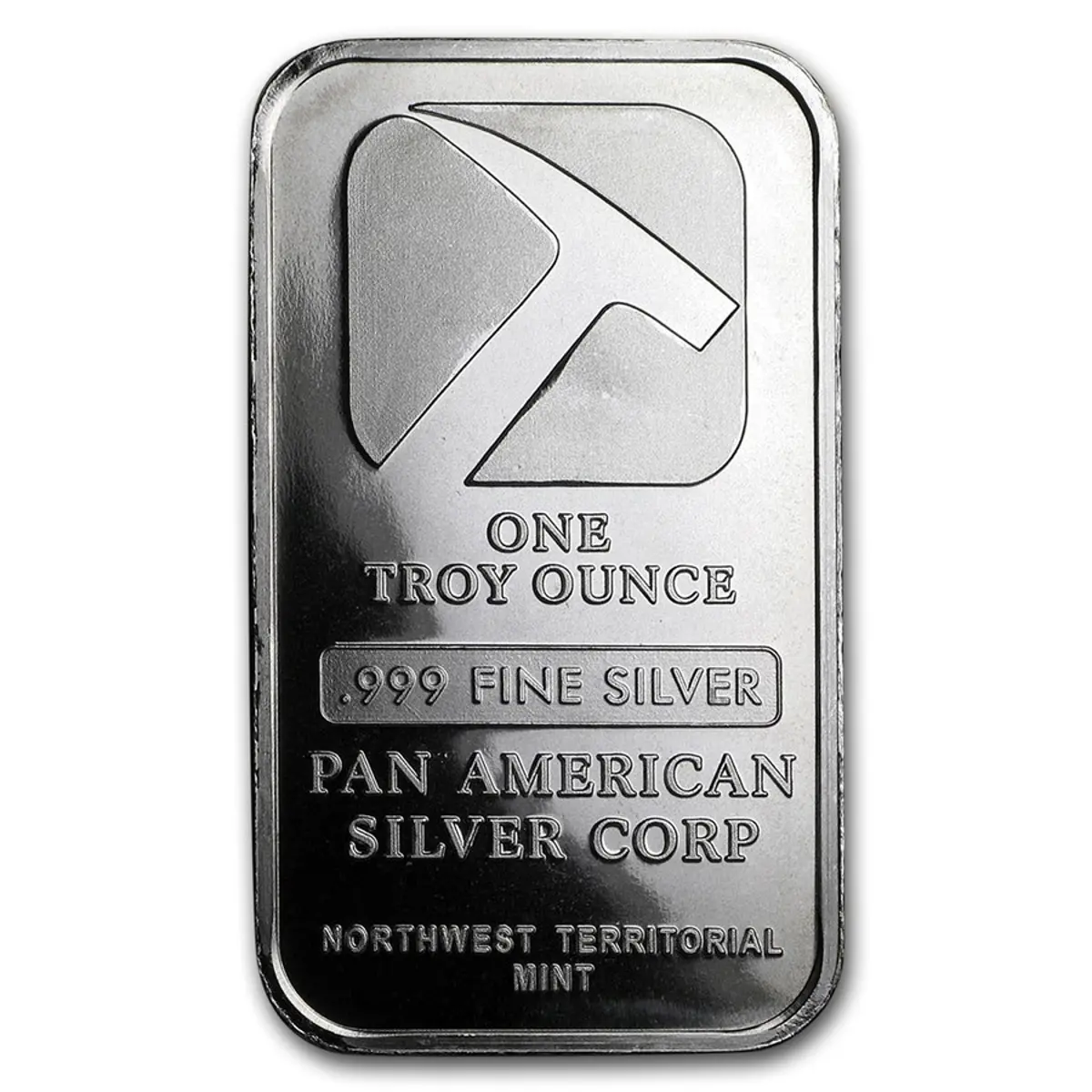 Pan American Silver Corp 1 oz Silver Bar - Sealed, Slightly Toned