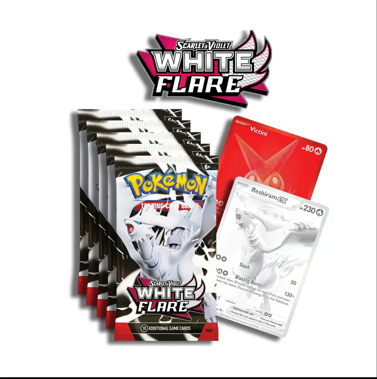 White Flare Booster Pack