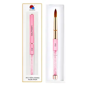 Deluxe kolinsky Acrylic Brush #12