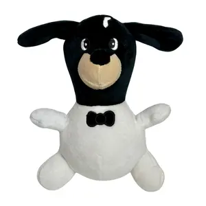 Mr. Meaty - The Weens x Patchwork Pet - Prickly Rubber Ball Dog Toy, Squeaky Sounds, 8" - Perfect for Heavy Chewers