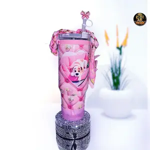 Tumbler 40 oz with Hand personalized