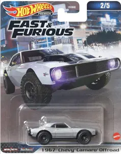Hot Wheels Premium - Fast & Furious - Furious 7 - 2/5 - 1967 Chevy Camaro Offroad