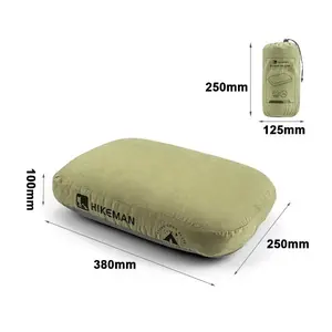 Game-Changer Camping Pillow! Self-Inflating Foam for Ultimate Neck Pain Relief - Ultra Compact & Lightweight, Your Perfect Sleep Solution for Outdoor Adventures, Backpacking & Air Travel camping cot Portable Folding Camping Chair camp beach vacation bed
