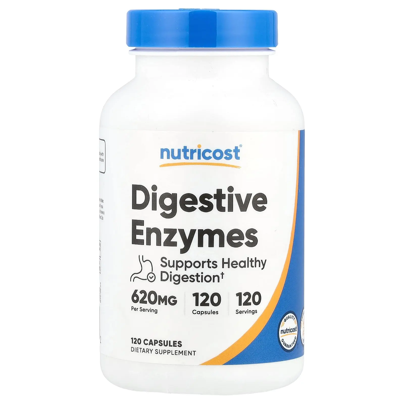 Nutricost Digestive Enzymes, 620 mg, 120 Capsules