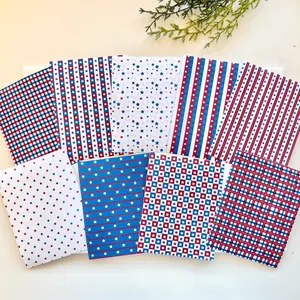 Polymer Clay Transfer Sheet USA Patriotic Bundle – Water-Soluble, Jewelry Making, Earring Design, Clay Tools - 4th of July Patriotic Independence Day USA