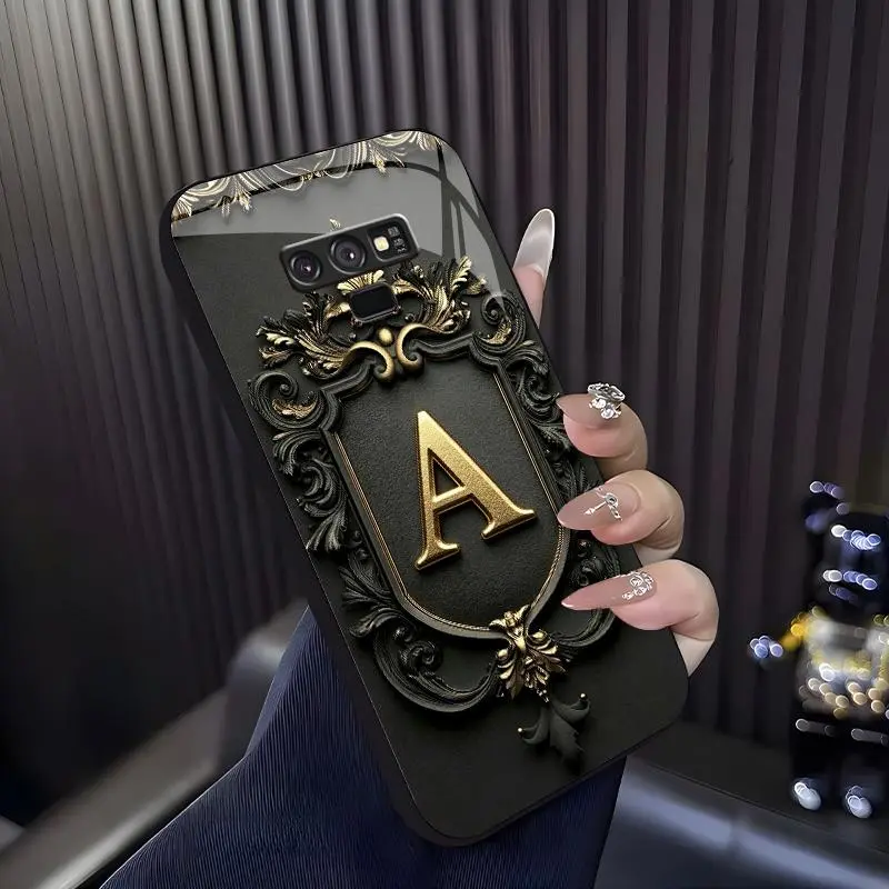 Suitable for [Galaxy Note9] high-end  phone case,Drop-resistant and fingerprint-proof; major promotion underway—choose from any of the 26 letters！YM99