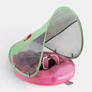 Heccei FoamCore Classic Safety Dragon Fruit Baby Float for 3M-2Y | UPF 50+ Removable Canopy
