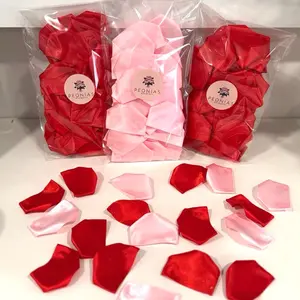 50 pcs Handmade Ribbon Petals