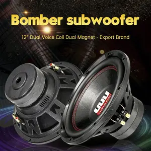 12" 2200W Car Subwoofer Dual-Magnet Speaker Box