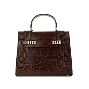 Kim Croco 11" - Dark Brown