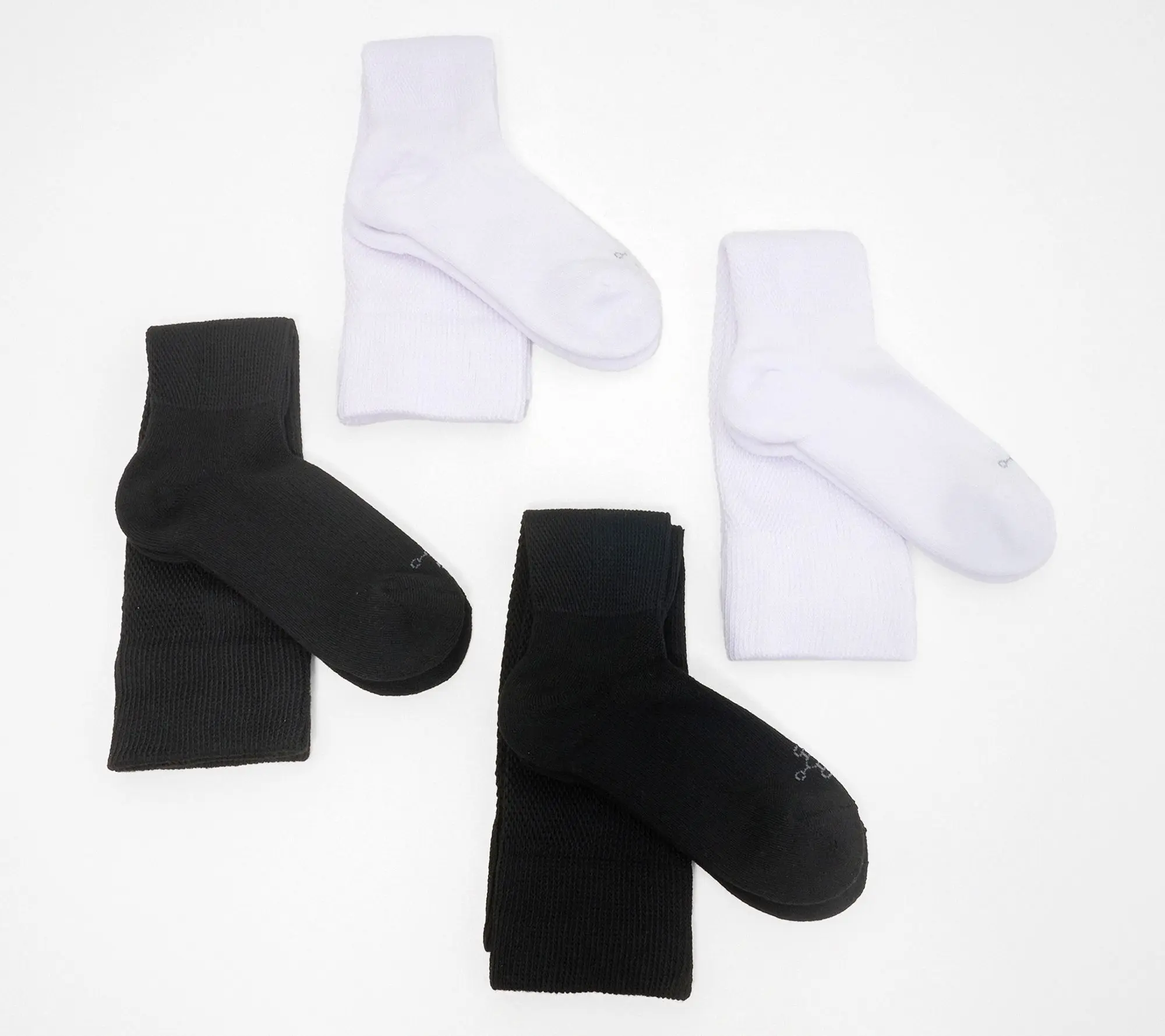 Tommie Copper 4pk Easy Fit WOTC Compression Socks