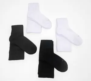 Tommie Copper 4pk Easy Fit WOTC Compression Socks