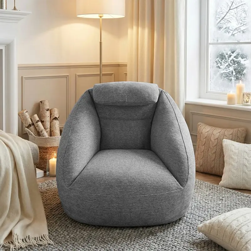 Cloud Ergonomic Couch in Charcoal – One Size Comfort Seating