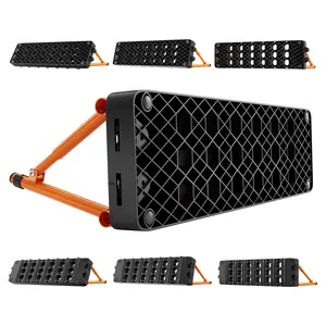 【FathersDayGift】 VEVOR Soccer Rebounder Board, 37.4 x 9.8 in Portable Soccer Rebound Wall, Dual Surface Sports Kick Back Trainer, 3 Adjustable Angles, Easy Setup Ball Practice Equipment for Passing & Reaction Skills