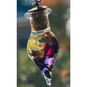Love Spell Bottle Necklace