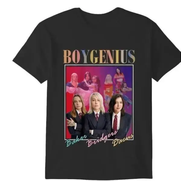 Vintage Boygenius    From Record Label Shirt Shortsleeve Clothing