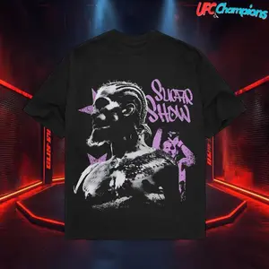 Sean O'Malley Tee, Sugar Sean Vintage UFC, MMA Graphic Tee, Boxing T-shirt, UFC MMA Shirt, Gym Wear, Gift for Fighters, Sports Apparel