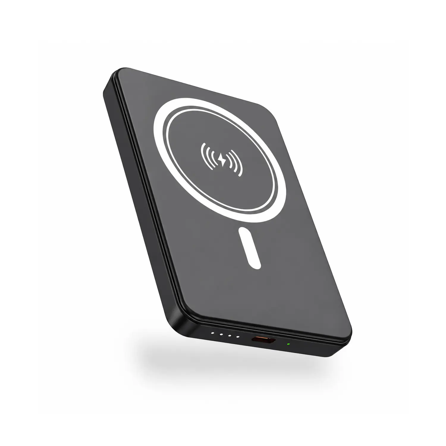 【Magnetic Power Bank】5,000mAh Magnetic Power Bank, Wireless Portable Charger with Foldable Stand & C-C Port, Battery Pack for iPhone 17/16/15/14/13/12#DealsForYouDays