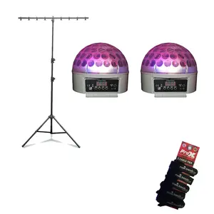 2 Pack Blizzard Snowball + LTS-6  9Ft Lighting Stand + Cable Wraps