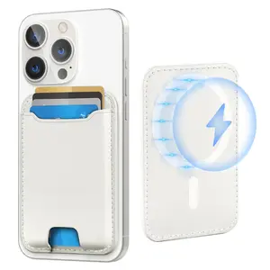 Magsafe   Magnetic   Wallet Card Holder for iPhone 16/16 Pro, Phone 16/15/14/13/12 Series, RFID Blocking, Fit 4 Cards, Blue, Portable Cellphone Cooler Cellular Camera Smartphone 