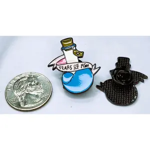 Tears Of Men Pin, Unique Pins Gift, Dungeons And Dragons Pin, Men's Tears Pin, Role-playing Game Pin, Unique Lapel Pin, Gifts For Him