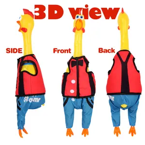 rubber chicken 2 feet large size