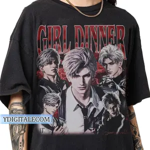 Vintage 90s Graphic Style Girl Dinner Sylus Love and Deepspace T-shirt, Love and Deepspace T-shirt Gifts For Man and Women Unisex T-shirt