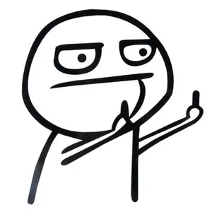 4in Middle Finger Stick Figure Funny Black Vinyl DieCut Window Decal Sticker for Bold Statement and Playful Touch Decor Ornaments Decorative