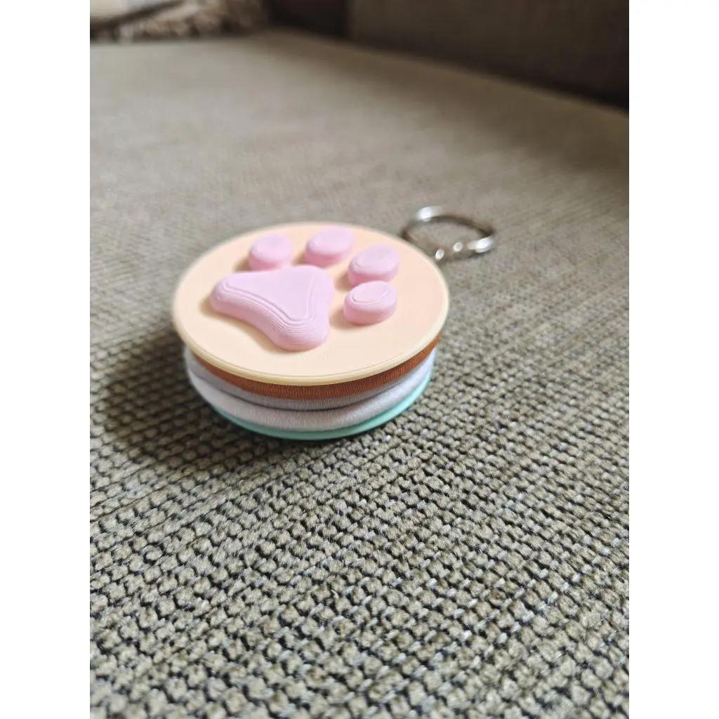 Hair Tie holder Keychains