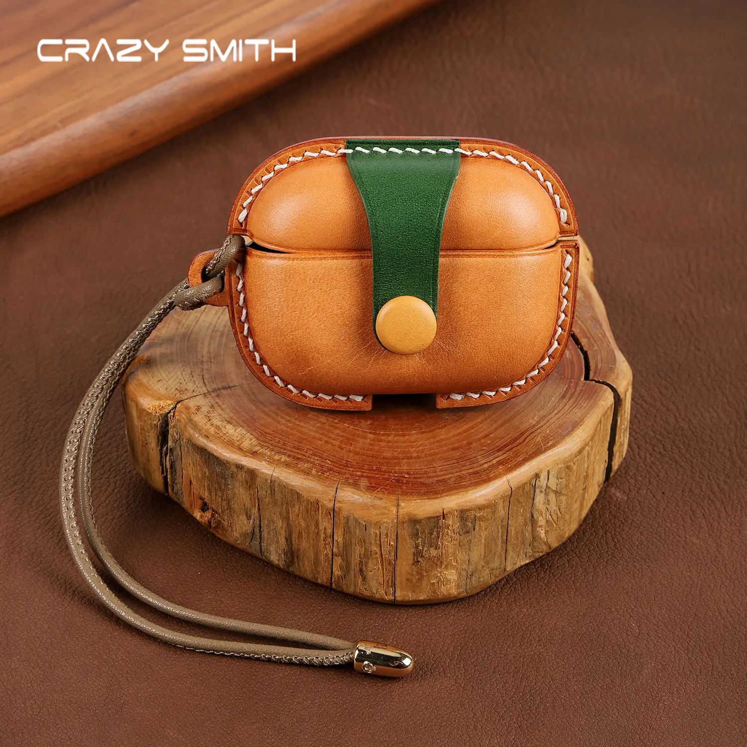 Genuine Leather Case cover for Airpods Pro 2 For AirPods Pro 2nd Generation Leather Case