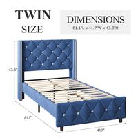 Twin Size Blue