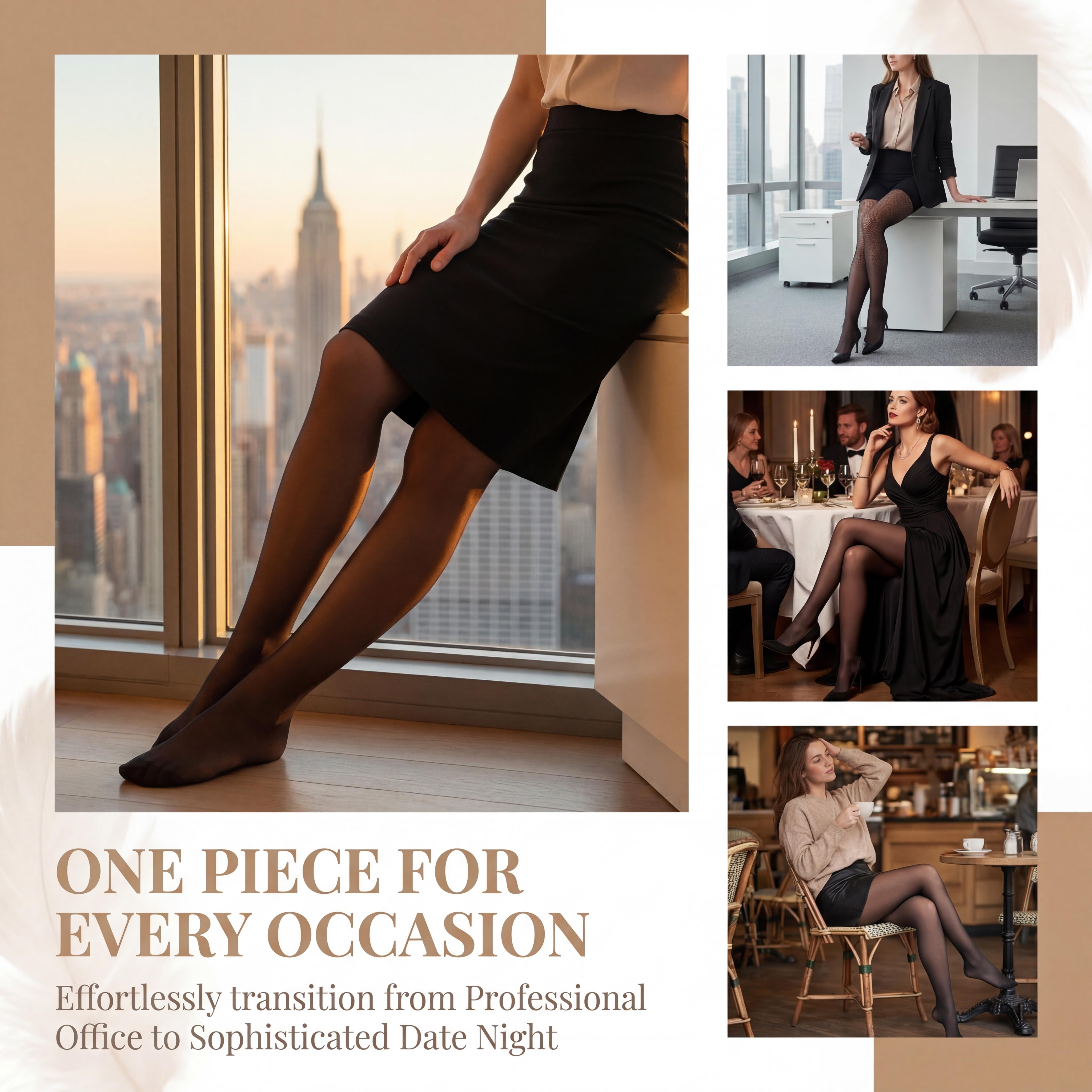 TCVC Summer Sheer Tights | Comfort High Waist & Shadow Toe  Lightweight Summer Pantyhose | Invisible Shadow Toe Summer Breathable Sheer Tights Breathable Elastic Pantyhose Second Skin Fit Sheer Tights Reinforced Shadow Toe Comfort High Waist Pantyhose