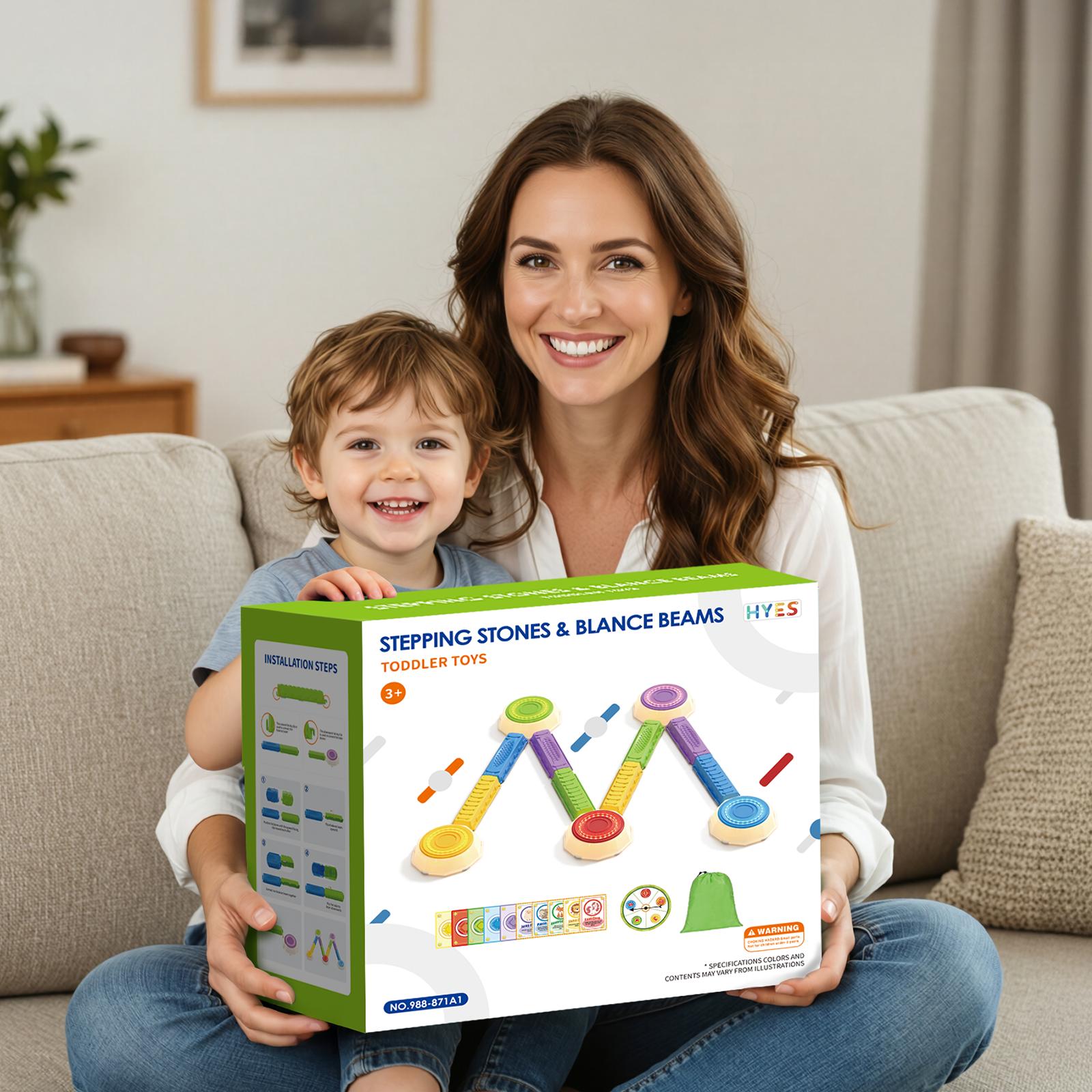 Light Up Stepping Stones for Toddlers 3-5 - 6 PCS Non-Slip Musical Sensory Stepping Stones, Toddler Obstacle Course Sensory Toys, Indoor & Outdoor Play Gift Colorful Fun Soft Design Spring Light Up Stepping Stones for Toddlers 3-5 - 6 PCS Non-Slip Musical Sensory Stepping Stones, Toddler Obstacle Course Sensory Toys, Indoor & Outdoor Play Gift Colorful Fun Soft Design Spring