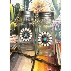 Western Table Salt & Pepper Shakers