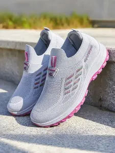 Women's Platform Casual Shoes | Lightweight & Breathable Slip-Ons | Everyday Comfort Walking Shoes