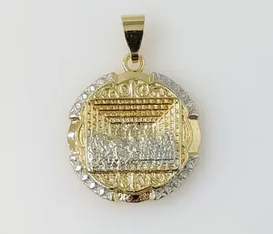 Plated Multicolor The Last Supper Pendant