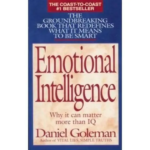 Used Softcover Smart Book - Emotional Intelligence: Why It Can Matter More Than IQ by Daniel Goleman (Bantam, 352pp, New Introduction) - #1 Bestseller, Grow EI Skills, Like New (English, Humanities & Social Sciences, Career Self-Help)