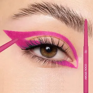 Advanced Smooth Gel Eyeliner Pen, Eye Makeup Product, Long-Lasting Waterproof Smudge-Proof, Easy to Apply, Suitable for All Skin Types, Perfect Gift