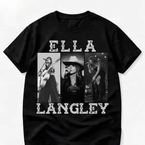Vintage Ella Langley Graphic Shirt, Bootleg T-Shirt Still Hungover Shirt, # Ella # Langley Merch Tee, Country Music Tee