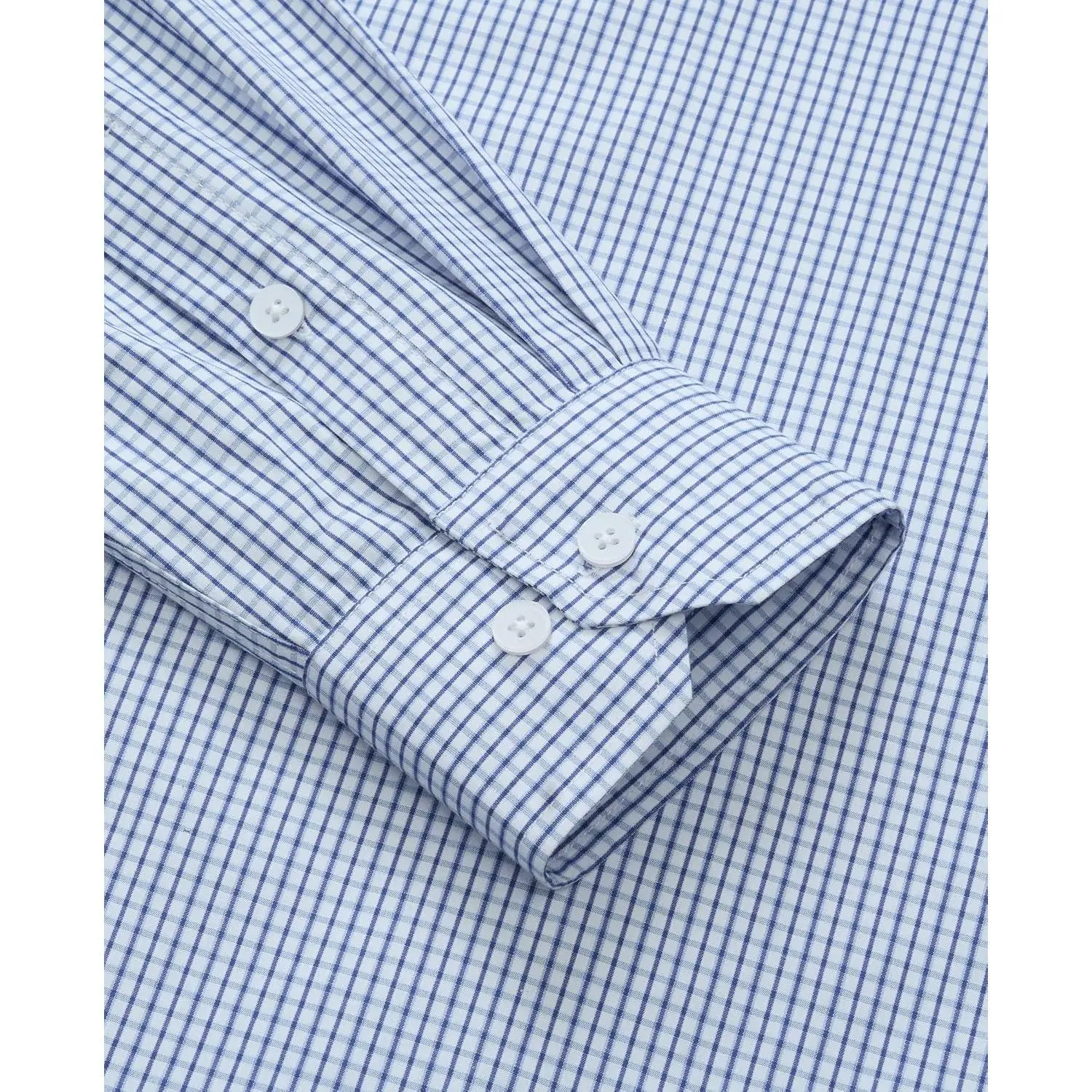 Men's Plaid Button Down Shirts Cotton Long Sleeve Dress Shirt Regular Fit Wrinkle Free Business Casual Gingham Top Men's Plaid Button Down Shirts Cotton Long Sleeve Dress Shirt Regular Fit Wrinkle Free Business Casual Gingham Top