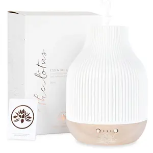 The Lotus Ceramic Essential Oil Diffuser