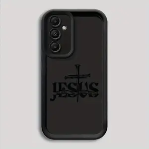 JESUS Sword Soft Cover Phone Case for Samsung Galaxy A12 A03 A14 A04e A06 A03s A11 A16 A13 A30 A15 A05 A20 A04 A50 A05s A04s A50s A20s