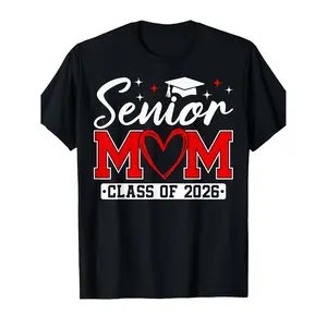 Men's Class of 2026 Graduation TShirt Proud Parent of 2026 Graduate Humorous Graphic Tee Comfortable Casual Short Sleeve Shirt for Senior Year Celebrations and Graduation Gifts