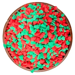 NY Spice Shop - Red & Green Christmas Tree Sprinkles - 8oz, 1lb, 3lb, 5lb - Elegant Christmas-Themed Baking Decor - Classic Sweet Confection Flavor - Crunchy, Smooth Decorative Sugar Sprinkles - Premium Dessert Enhancement