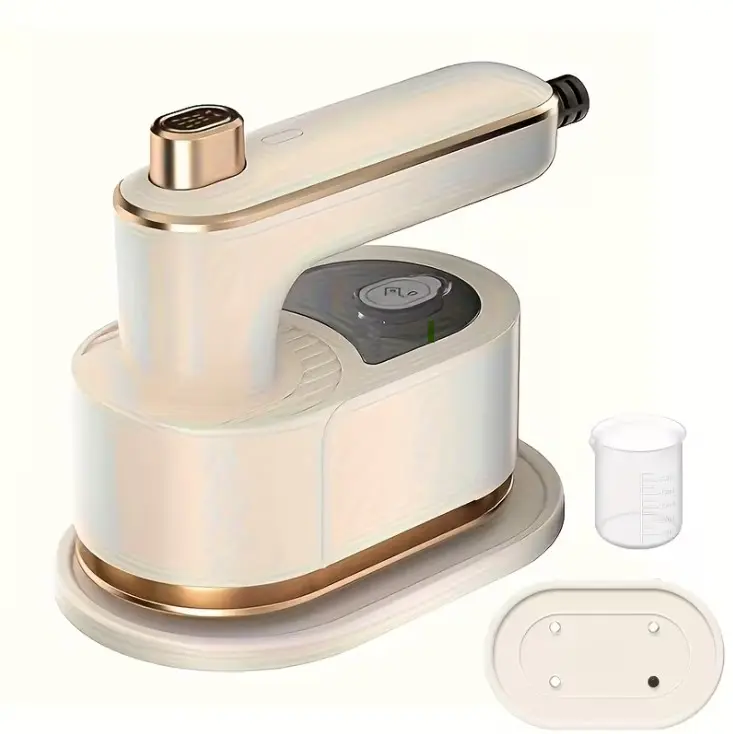 Viral 2026 Upgraded Mini Foldable Travel Garment Steamer & Iron | 2-in-1 Portable Wrinkle Remover | 180° Rotating Handheld Steam Iron for Home & Travel