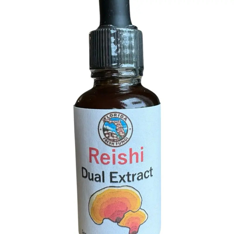Reishi Dual Extract Mushroom Tincture - Relax & Relief