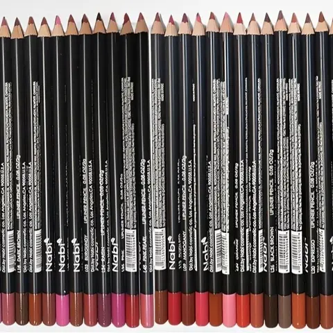 54 pcs NABI Lip Liner Pencils Long-lasting Eyeliner Lipliner Cosmetic Makeup