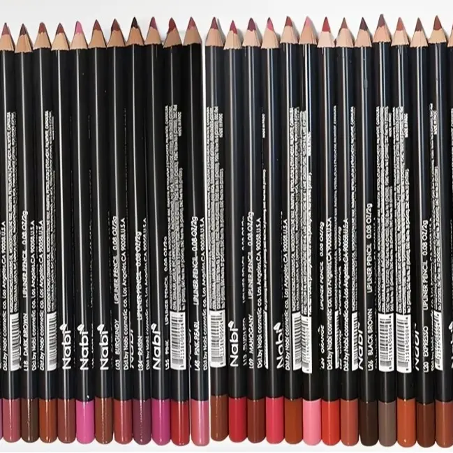 54 pcs NABI Lip Liner Pencils Long-lasting Eyeliner Lipliner Cosmetic Makeup
