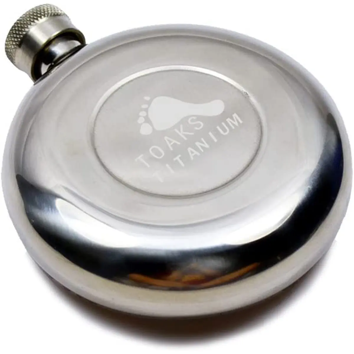 TOAKS 150ml Titanium Wine Flask FLASK-150 - Outdoor Camping