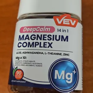 Product Review of VEV DeepCalm 14-in-1 Magnesium Complex Gummies, Blended Supplement - Ashwagandha, L-Theanine, D3 & Zinc, Daily Health Bundle, 90 Count from T**z